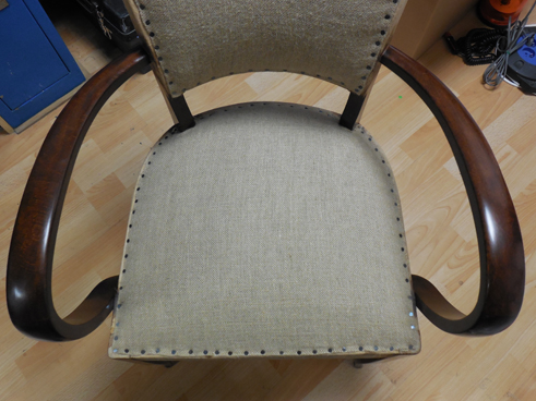 fauteuil bridge mis en crin