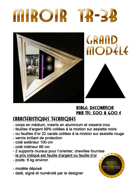 fiche miroir tr-3b grand modle